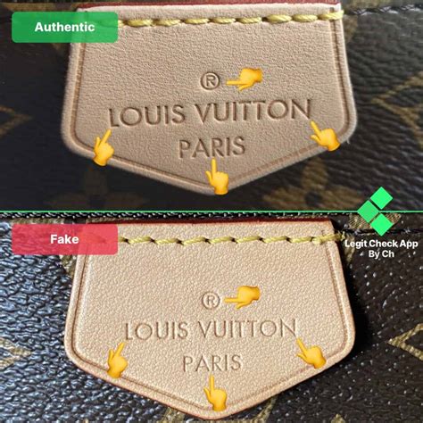 genuine lv vs fake|louis vuitton authenticity check.